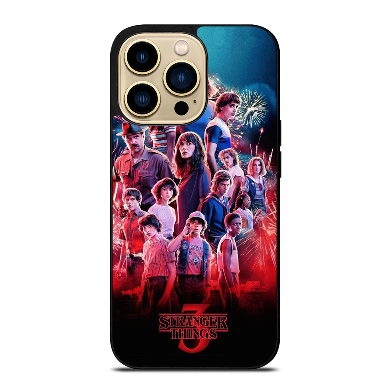 STRANGER THINGS 3 POSTER iPhone 14 Pro Max Case Cover