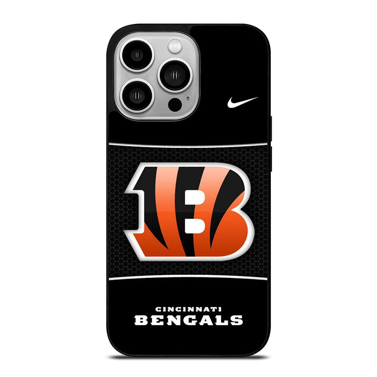 CINCINNATI BENGALS NIKE NFL iPhone 14 Plus Case Cover