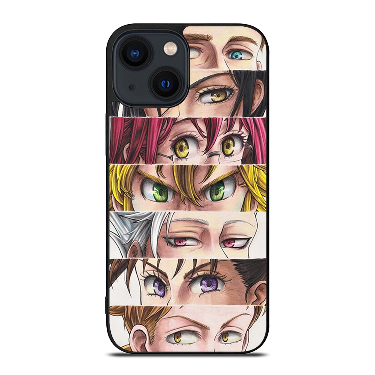 7 SEVEN DEADLY SINS ANIME EYE CHARACTER iPhone 14 Plus Case Cover