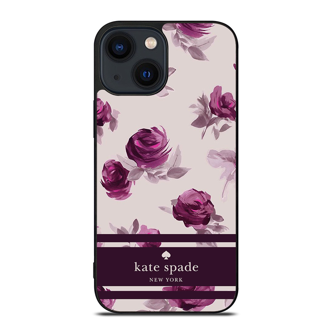 KATE SPADE FLORAL PURPLE iPhone 14 Plus Case Cover