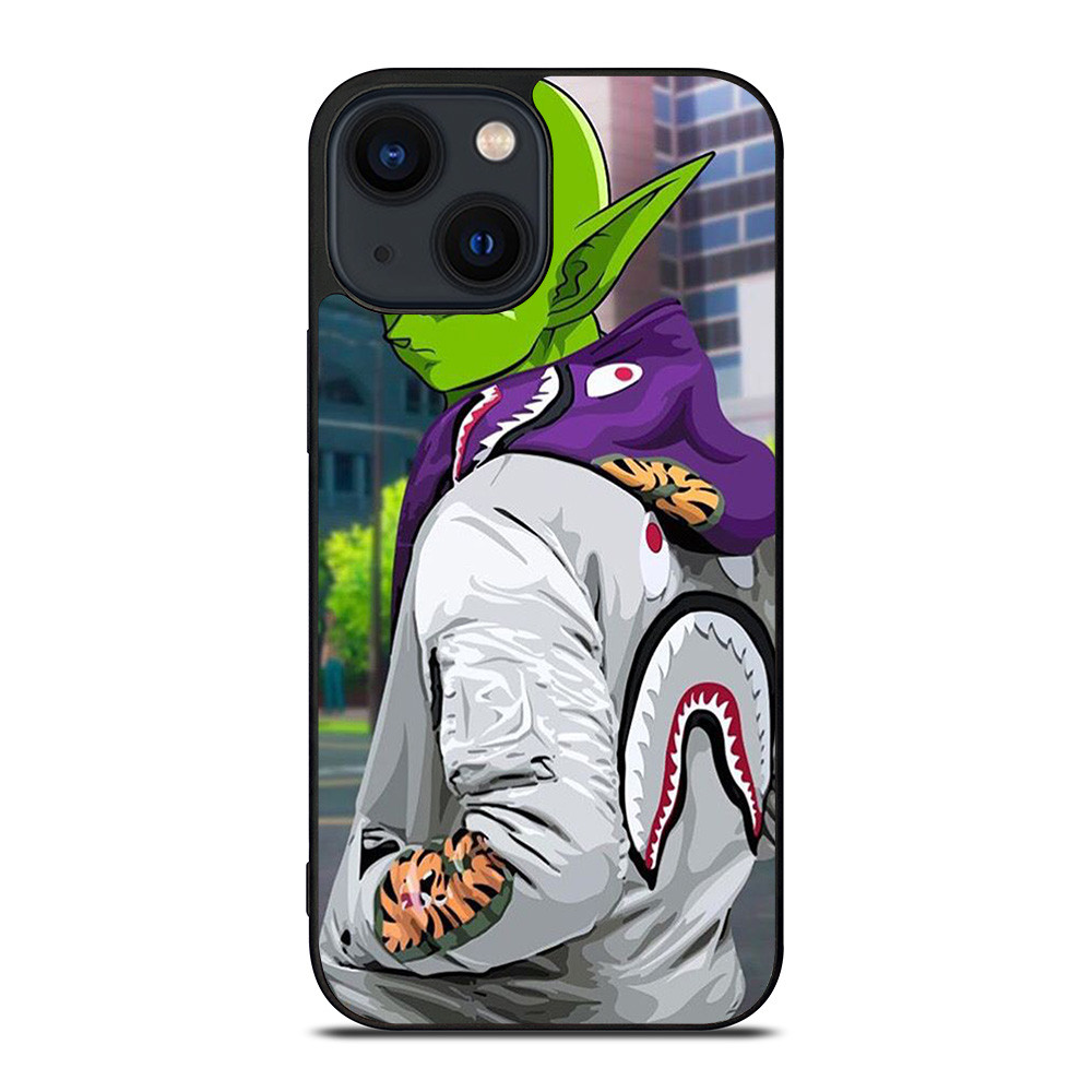 A BATHING APE iPhone 14 Plus ケース PICCOLO BAPE SHARK DRAGONBALL iPhone 14 Plus Case Cover