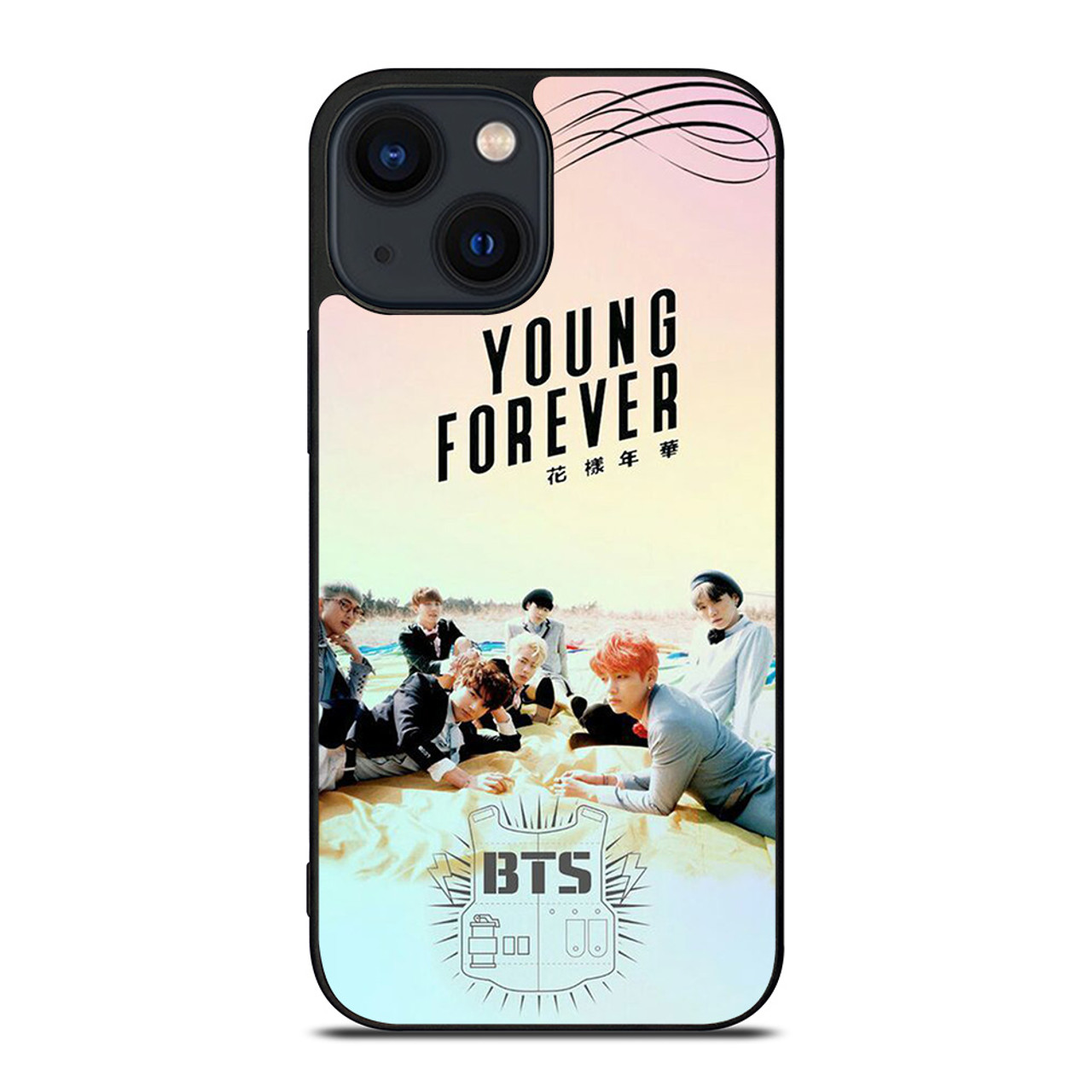 YOUNG FOREVER BANGTAN BOYS BTS iPhone 14 Plus Case Cover