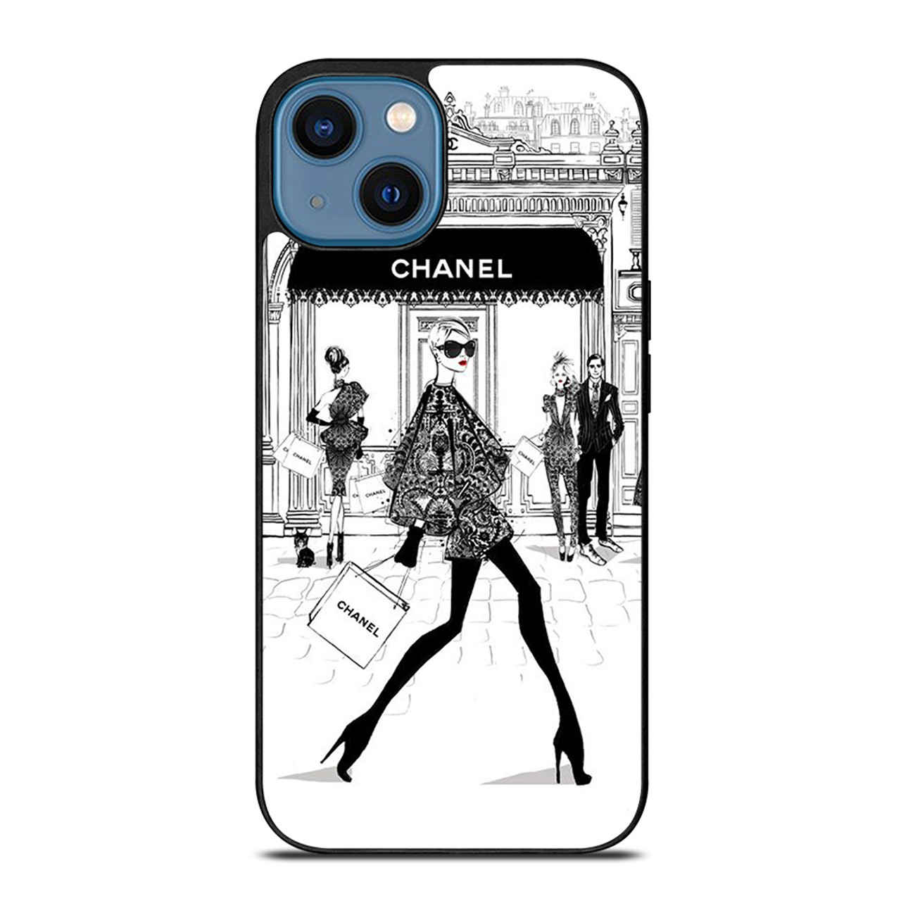 BEAUTY FASHION MEGAN HESS CLIPART iPhone 14 Case Cover