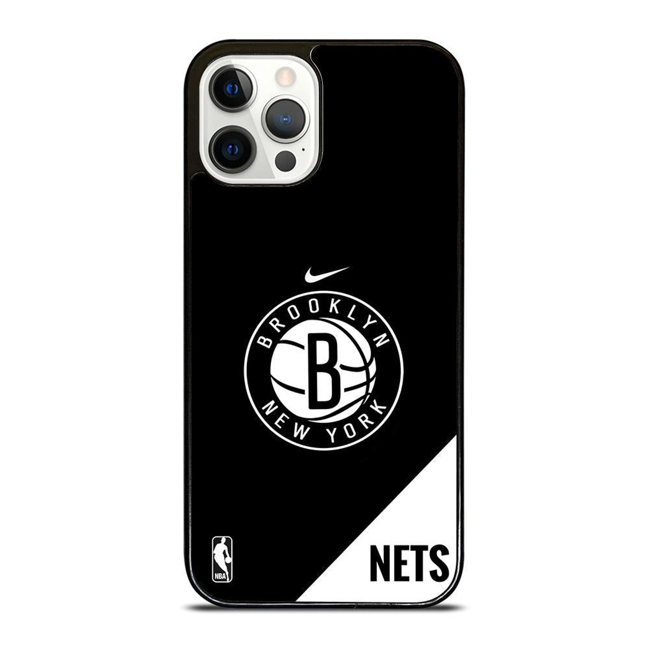 BROOKLYN NETS NIKE NBA LOGO iPhone 12 Pro Case Cover