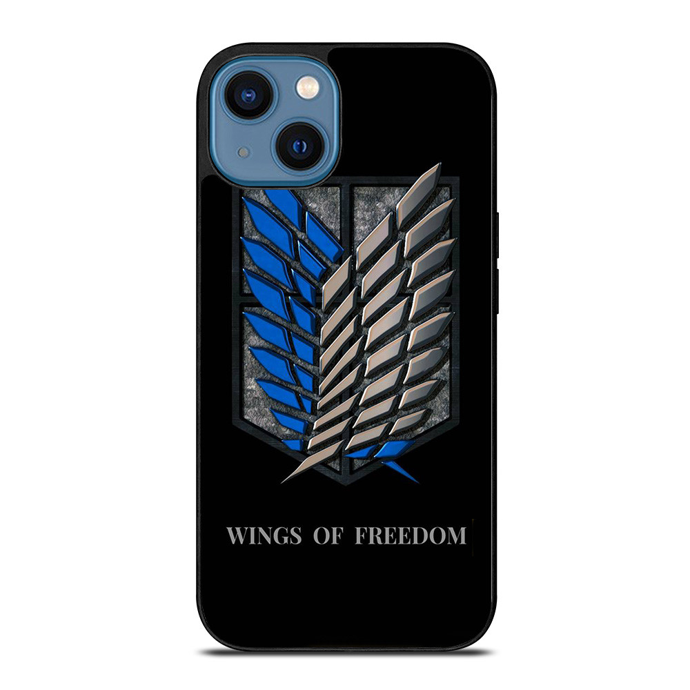 WINGS OF FREEDOM AOT iPhone 14 Case Cover WINGS OF FREEDOM AOT iPhone 14 Case Cover