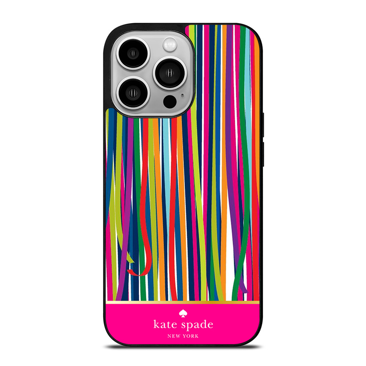 KATE SPADE ABSTRACT STRIPE iPhone 14 Pro Case Cover