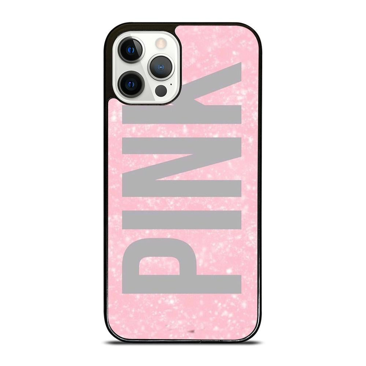 Pink LV Logo iPhone 12 Mini Case