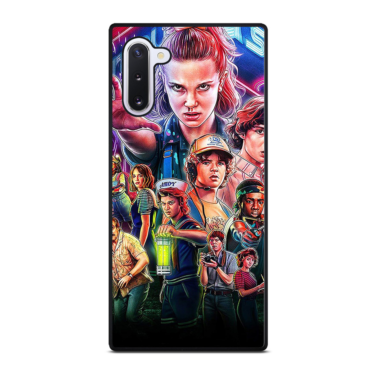 STRANGER THINGS CHARACTERS ART Samsung Galaxy Note 10 Case Cover