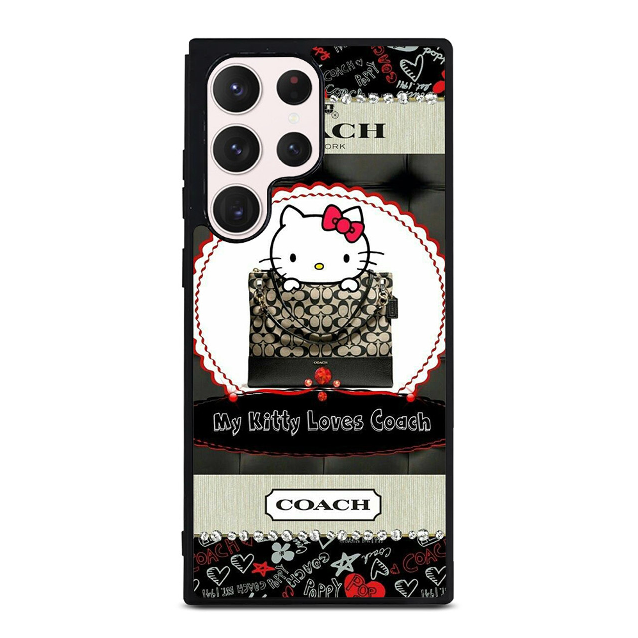 Louis Vuitton Hello Kitty Samsung Galaxy S23, S23+