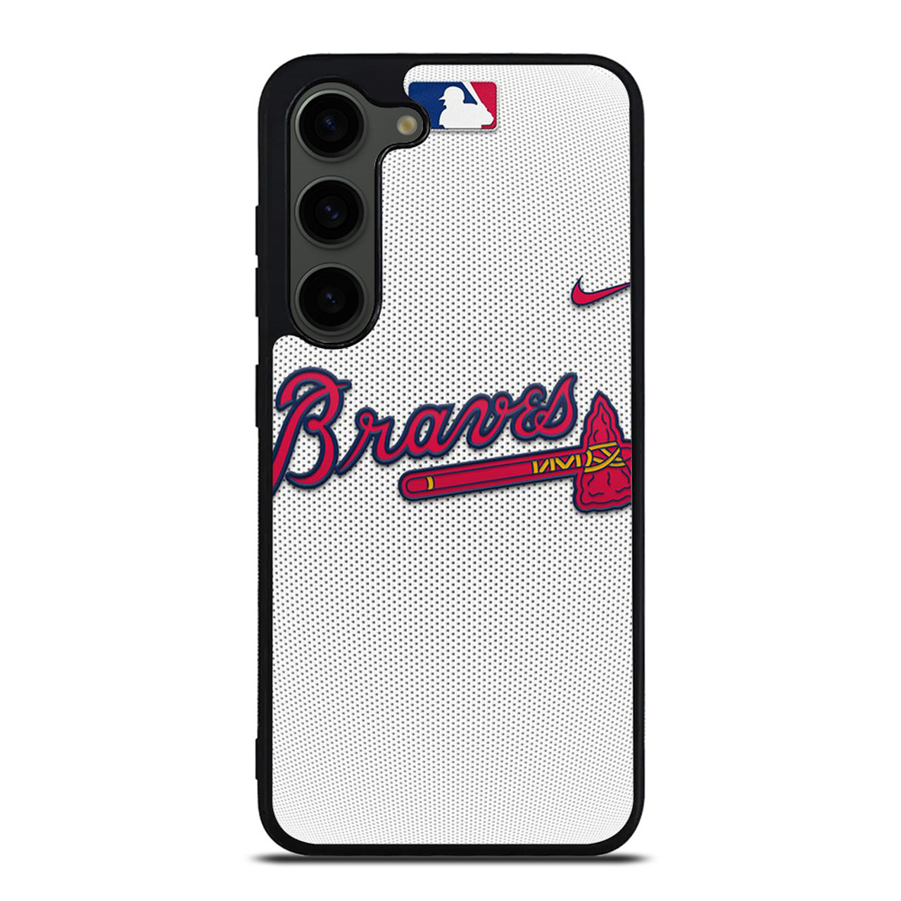 Atlanta Braves Black Framed Logo Jersey Display Case