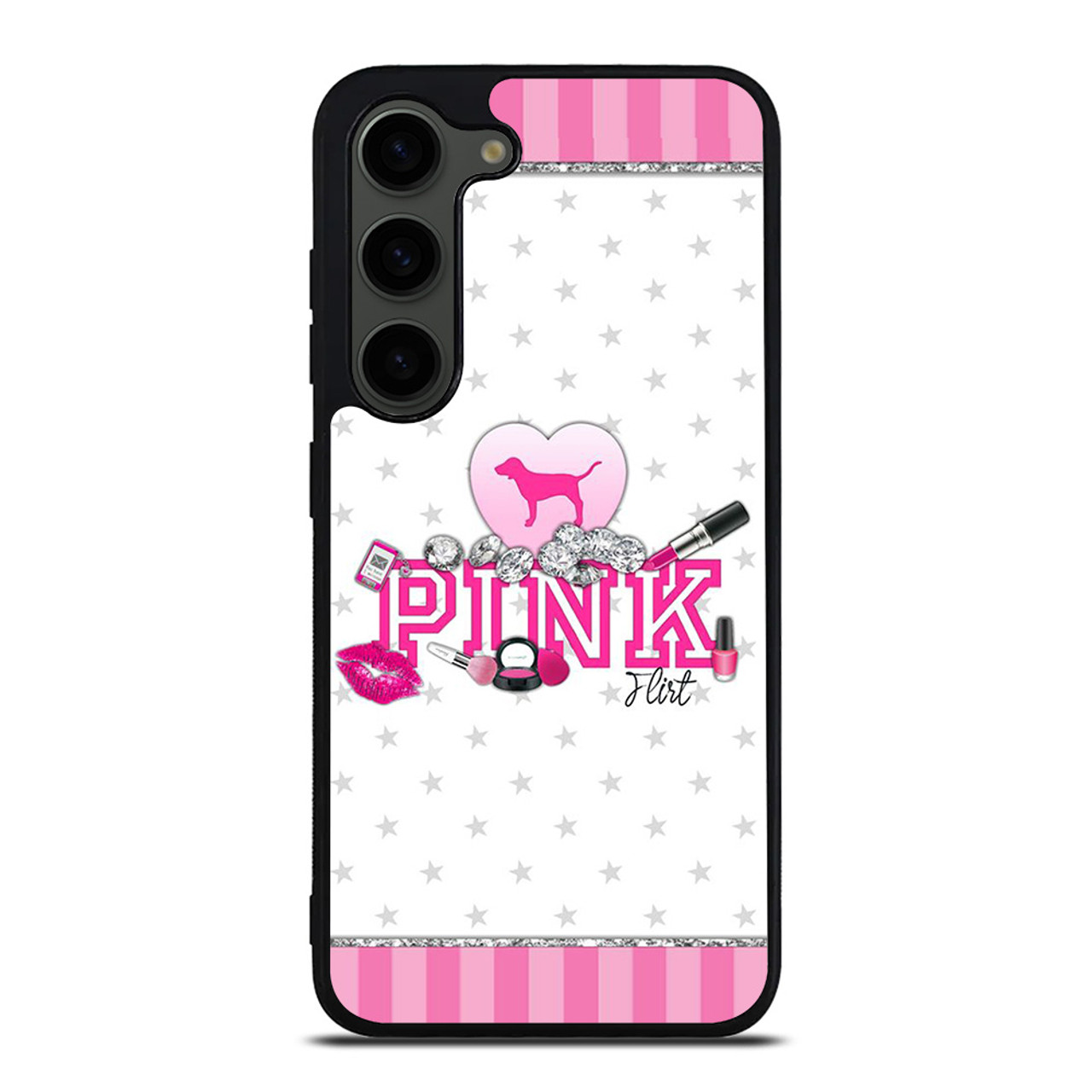 LOVE PINK VICTORIA SECRET iPhone 15 Plus Case Cover
