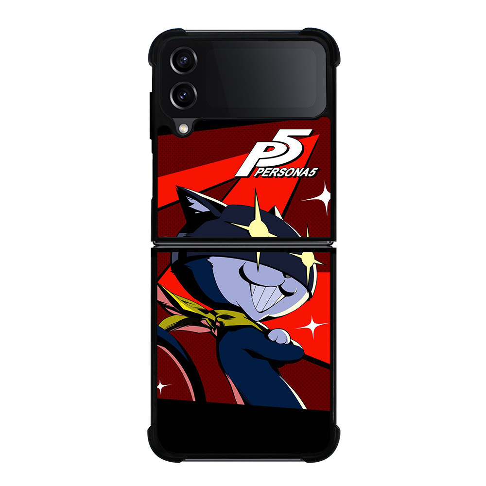 PERSONA 5 MORGANA ANIME Samsung Galaxy Z Flip 4 Case Cover PERSONA 5 MORGANA ANIME Samsung Galaxy Z Flip 4 Case Cover