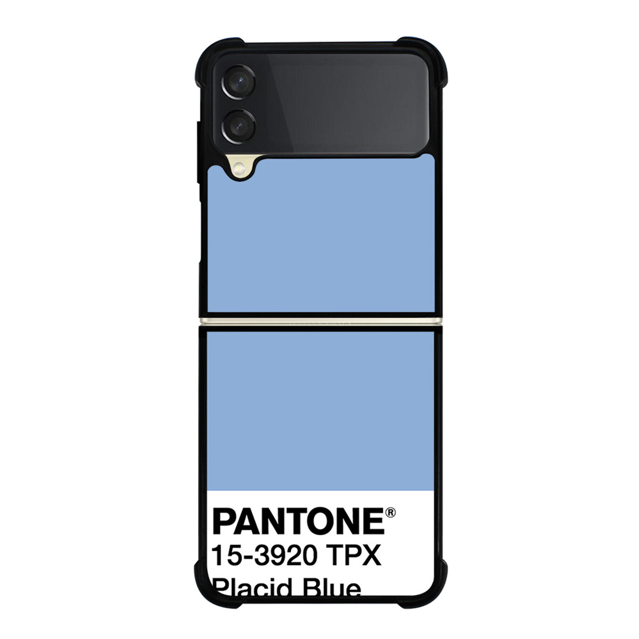 COLOR PANTONE PLACID BLUE Samsung Galaxy Z Flip 3 Case Cover
