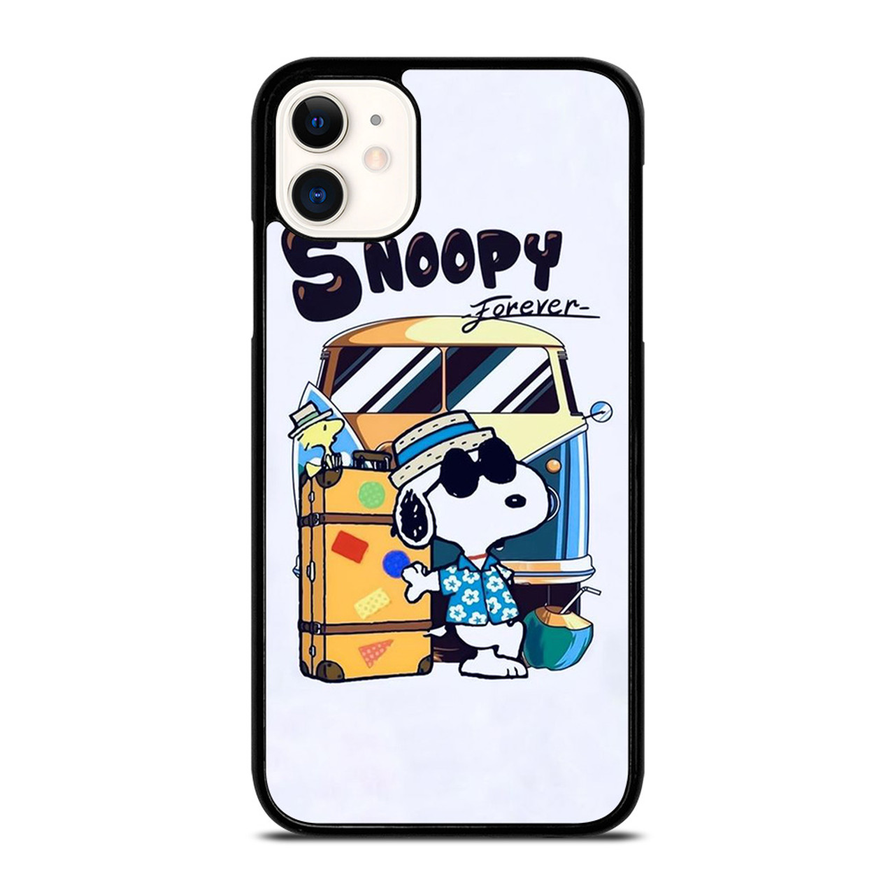 SNOOPY THE PEANUTS CHARLIE BROWN CARTOON FOREVER iPhone 11 Case Cover