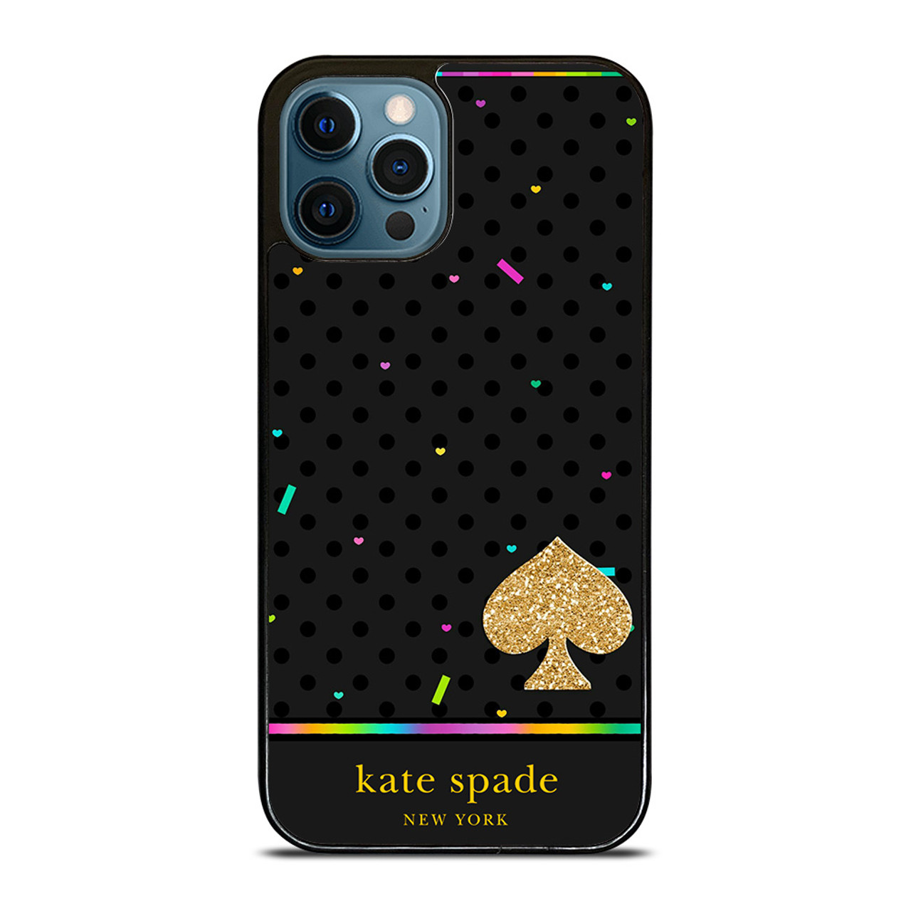 KATE SPADE RAINBOW POLKADOTS iPhone 12 Pro Max Case Cover