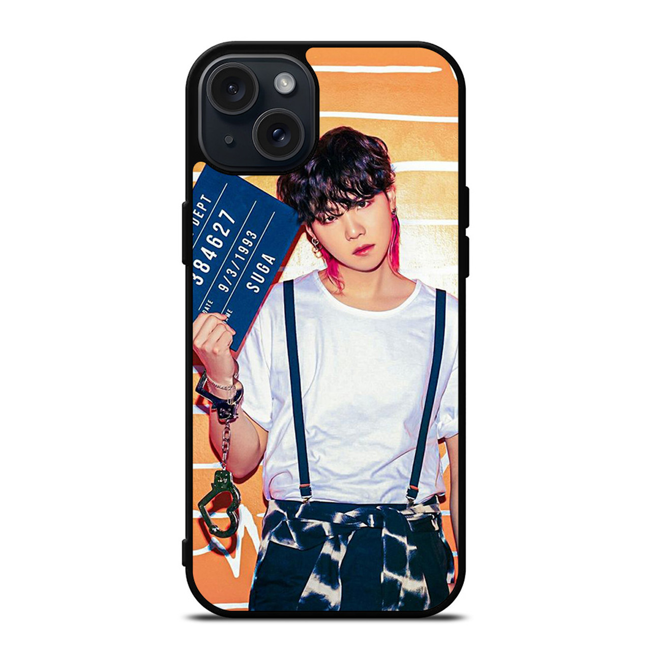 SUGA BTS BANGTAN BOYS KPOP iPhone 15 Plus Case Cover