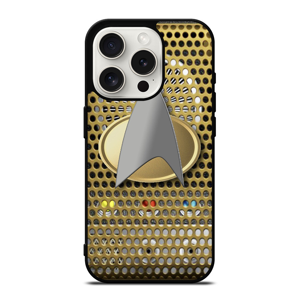 STAR TREK COMMUNICATOR SYMBOL iPhone 15 Pro Case Cover STAR TREK COMMUNICATOR SYMBOL iPhone 15 Pro Case Cover