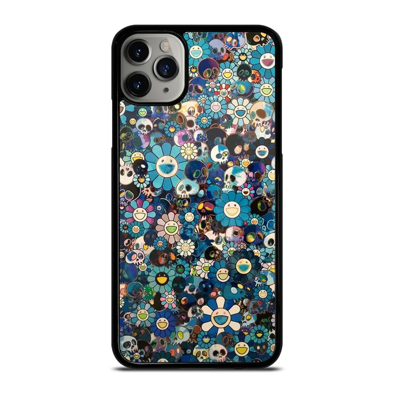 TAKASHI MURAKAMI FLOWERS SKULL iPhone 11 Pro Max Case Cover