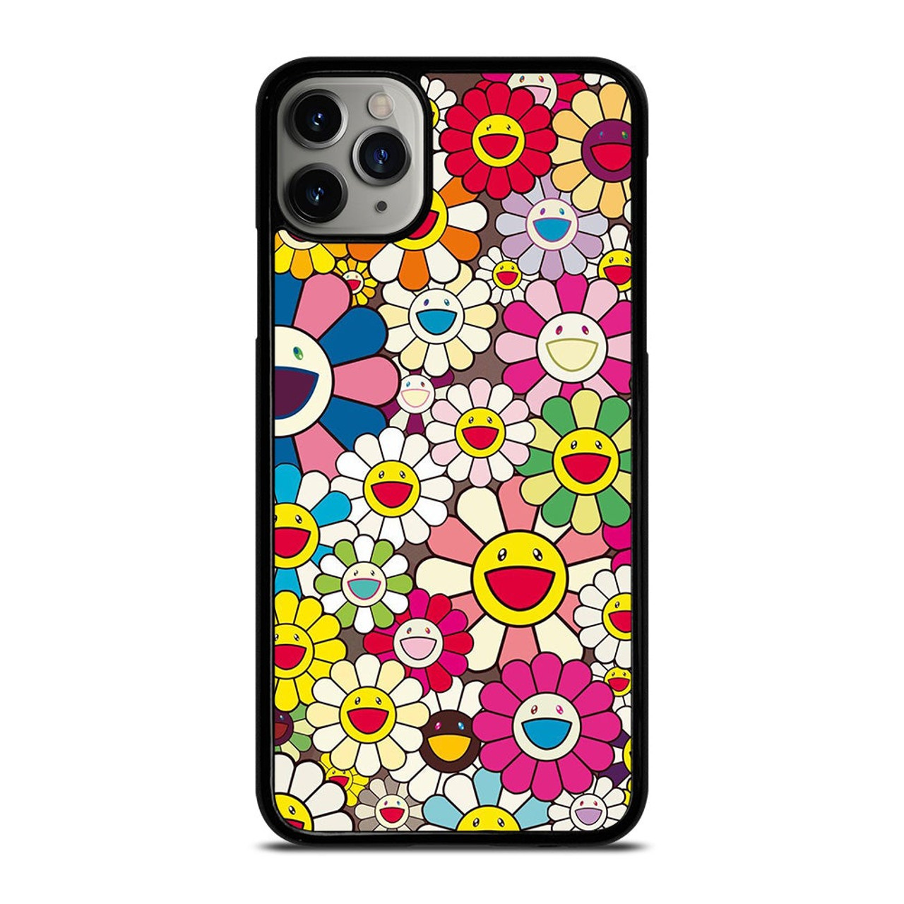 TAKASHI MURAKAMI FLOWERS COLLAGE iPhone 11 Pro Max Case Cover