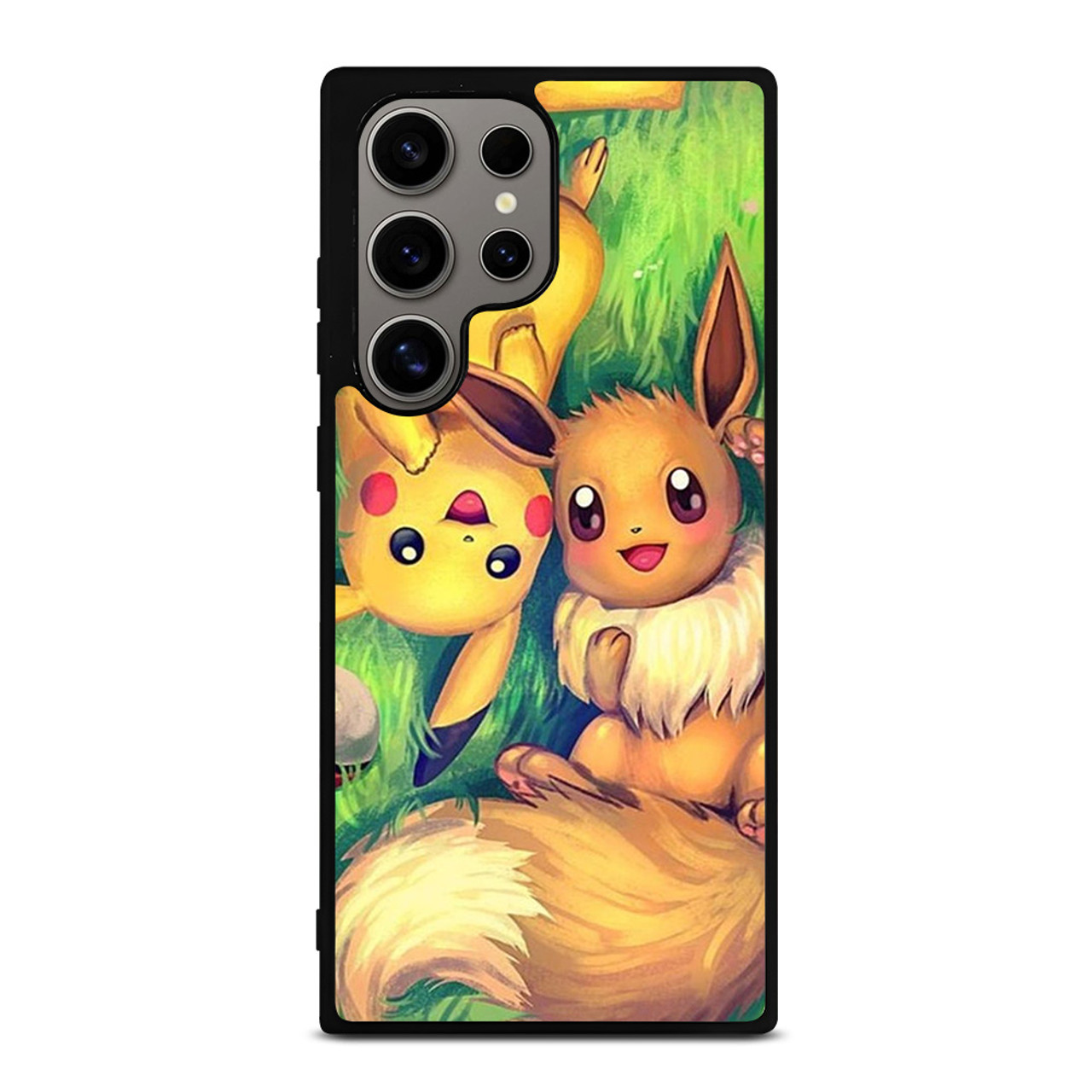 POKEMON EEVEE AND PIKACHU Samsung Galaxy S24 Ultra Case Cover