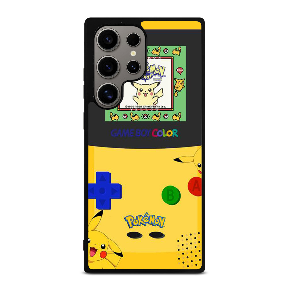 Coque ES-PHONECASEONLINE Pour GameBoy Color – Pokémon – Orange Transparent – NEUVE