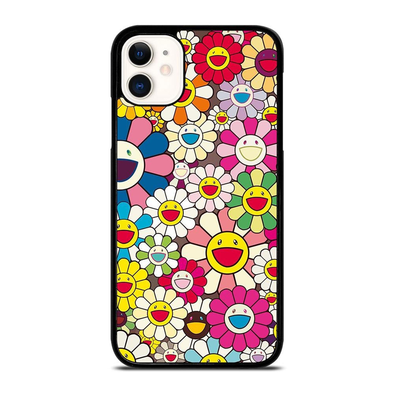 TAKASHI MURAKAMI FLOWERS COLLAGE iPhone 11 Case Cover