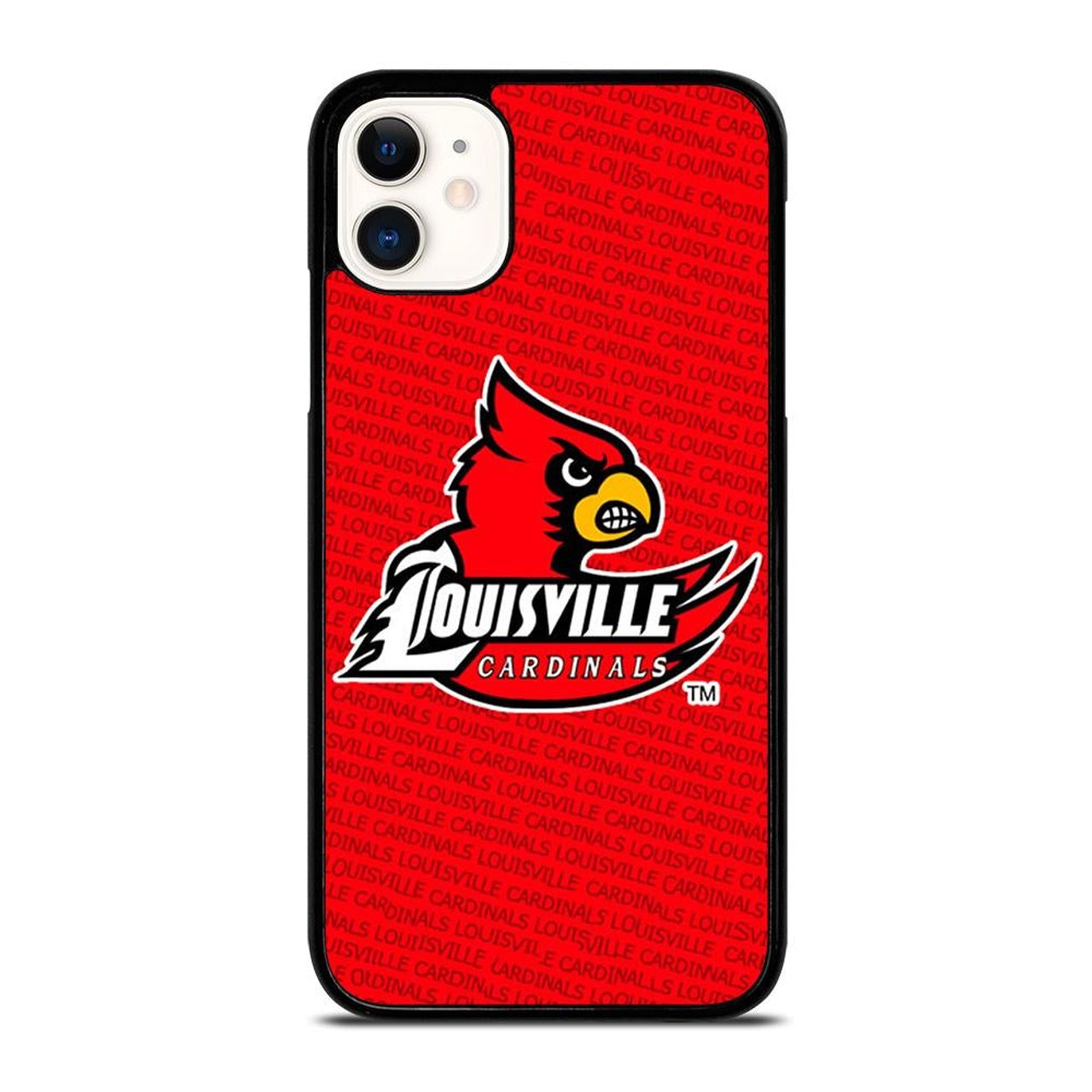 Louisville Cardinals HD Phone Case Compatible with Apple iPhone