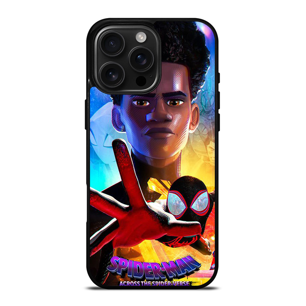 SPIDERMAN MILES MORALES ACROSS SPIDER-VERSE iPhone 16 Pro Max Case Cover