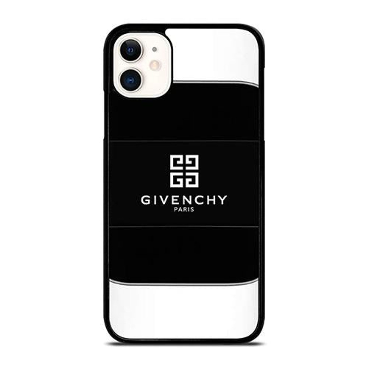 GIVENCHY PARIS BLACK LOGO iPhone 11 Case Cover