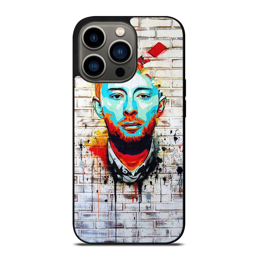 TOM YORKE RADIOHEAD ART iPhone 13 Pro Case Cover