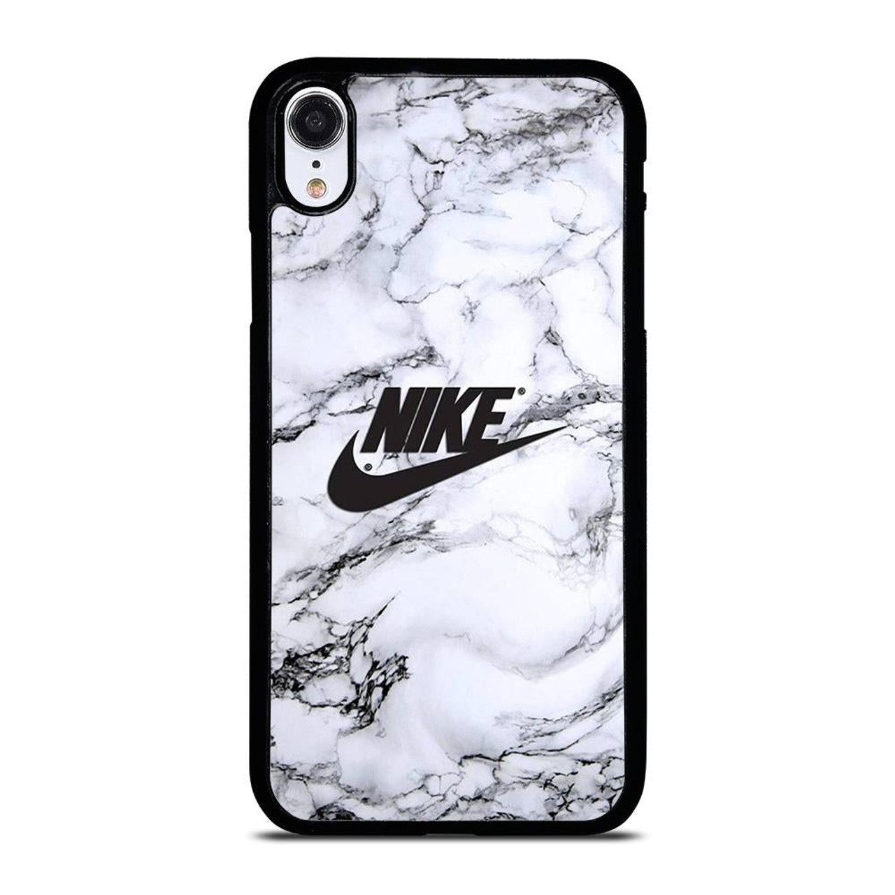 NIKE LOGO MARBLE iPhone XR Case Cover