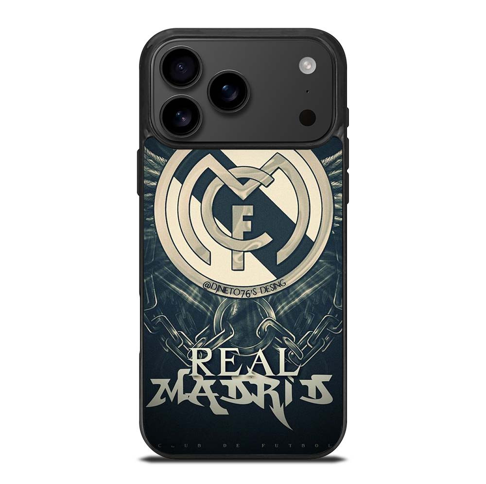 REAL MADRID FC LOGO iPhone 17 Pro Max Case Cover