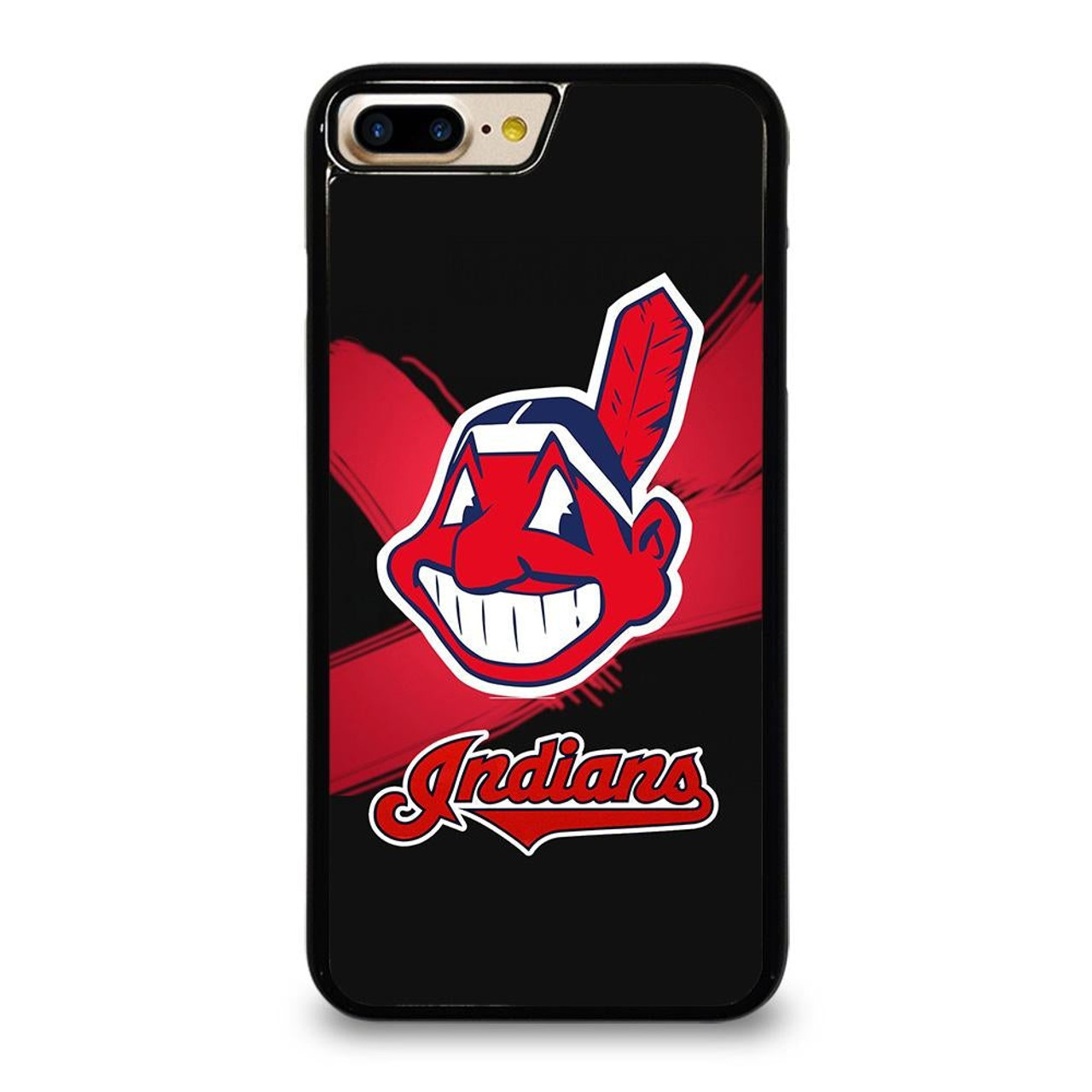 CLEVELAND INDIANS STRIPE LOGO iPhone 7 / 8 Plus Case Cover