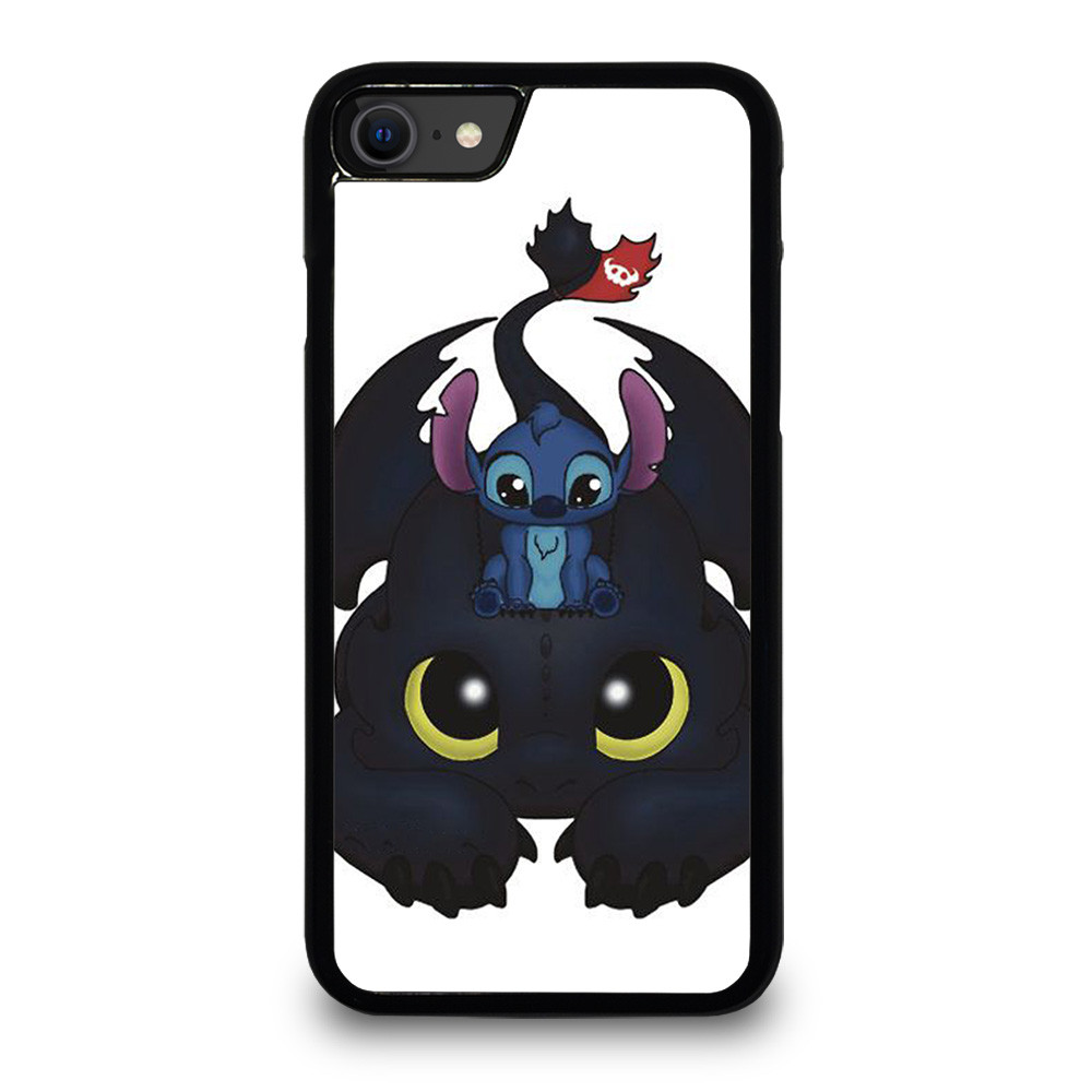 TOOTHLESS AND STITCH CUTE iPhone SE 2020 Case Cover TOOTHLESS AND STITCH CUTE iPhone SE 2020 Case Cover