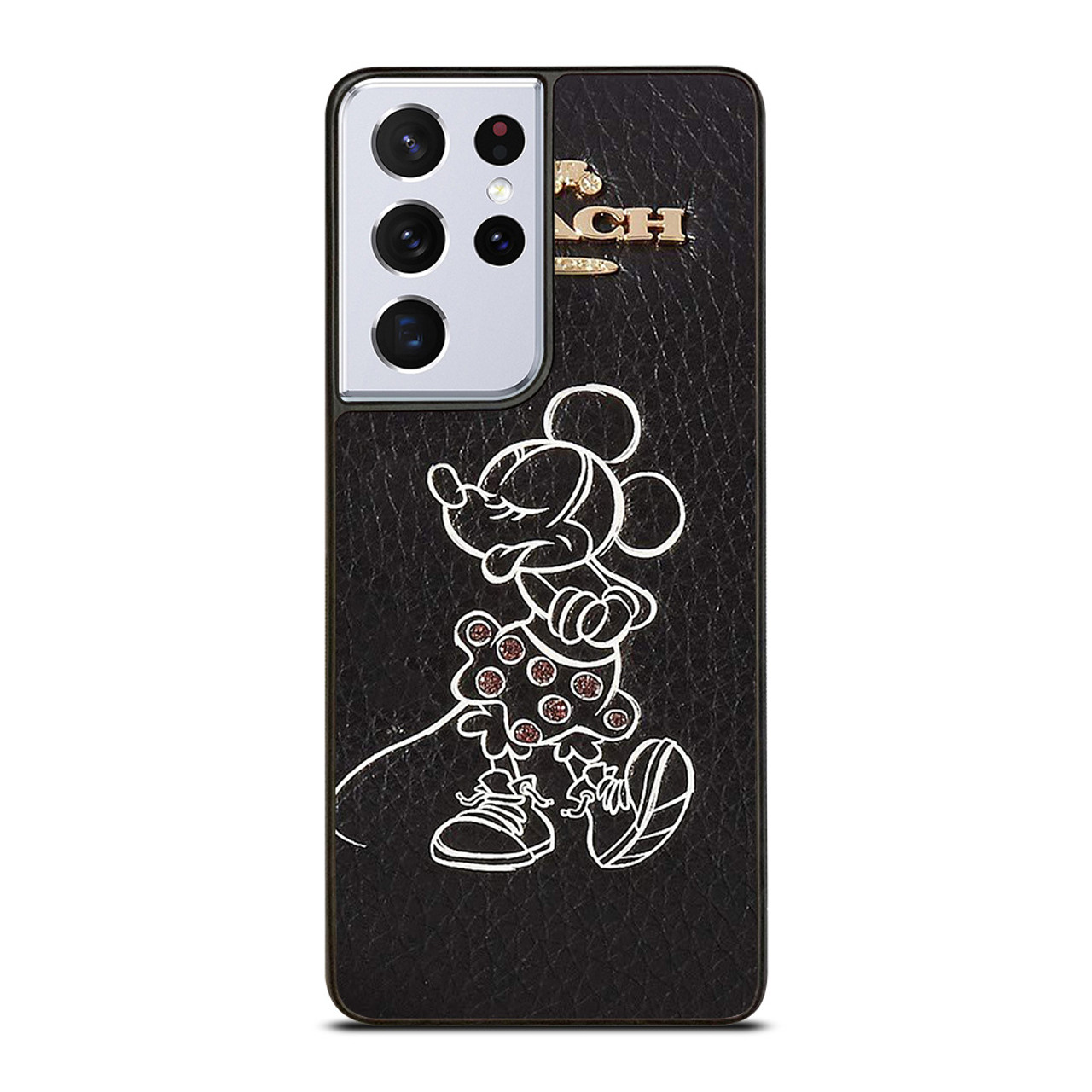 COACH NEW YORK MINNIE MOUSE CUTE Samsung Galaxy S21 Case Cover