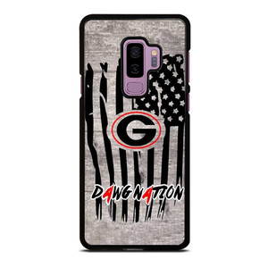 UNIVERSITY OF GEORGIA BULLDOGSWOODEN LOGO Samsung Galaxy S9 Plus Case Cover