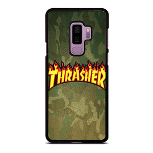 THRASHER LOGO CAMO FABRIC Samsung Galaxy S9 Plus Case Cover
