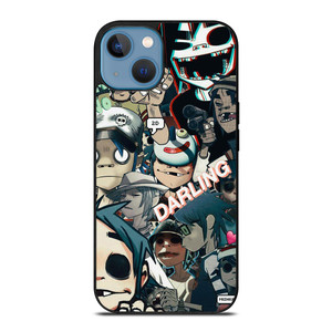 GORILLAZ 2D COLLAGE iPhone 13 Case Cover GORILLAZ 2D COLLAGE iPhone 13 Case Cover