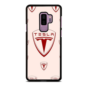 TESLA CAR LOGO COLLAGE Samsung Galaxy S9 Plus Case Cover TESLA CAR LOGO COLLAGE Samsung Galaxy S9 Plus Case Cover