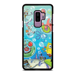 SPONGEBOB AND FRIENDS BUBBLES Samsung Galaxy S9 Plus Case Cover SPONGEBOB AND FRIENDS BUBBLES Samsung Galaxy S9 Plus Case Cover