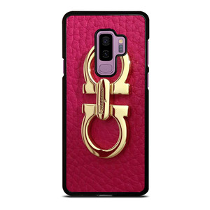 SALVATORE FERRAGAMO LOGO MAGENTA Samsung Galaxy S9 Plus Case Cover