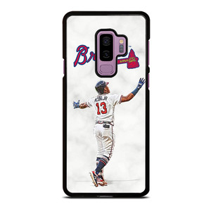 RONALD ACUNA JR MARBLE ATLANTA BRAVES Samsung Galaxy S9 Plus Case Cover