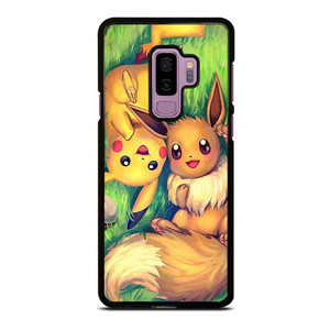 POKEMON EEVEE AND PIKACHU Samsung Galaxy S9 Plus Case Cover