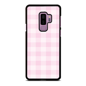 PINK PLAID PATTERN Samsung Galaxy S9 Plus Case Cover