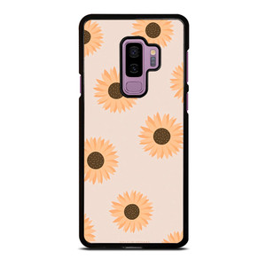 PASTEL SUNFLOWER PATTERN Samsung Galaxy S9 Plus Case Cover PASTEL SUNFLOWER PATTERN Samsung Galaxy S9 Plus Case Cover