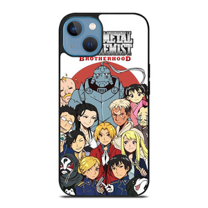 FULLMETAL ALCHEMIST BROTHERHOOD CHARACTER iPhone 13 Case Cover