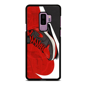 NIKE AIR JORDAN SHOES RED Samsung Galaxy S9 Plus Case Cover