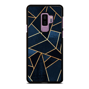 NAVY STONE CERAMIC ABSTRACT Samsung Galaxy S9 Plus Case Cover