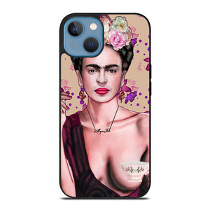 FRIDA KAHLO ART FACE iPhone 13 Case Cover