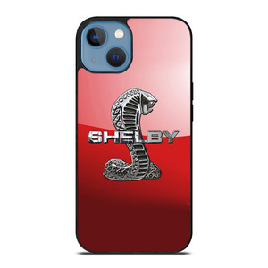 FORD MUSTANG SHELBY COBRA RED LOGO iPhone 13 Case Cover FORD MUSTANG SHELBY COBRA RED LOGO iPhone 13 Case Cover